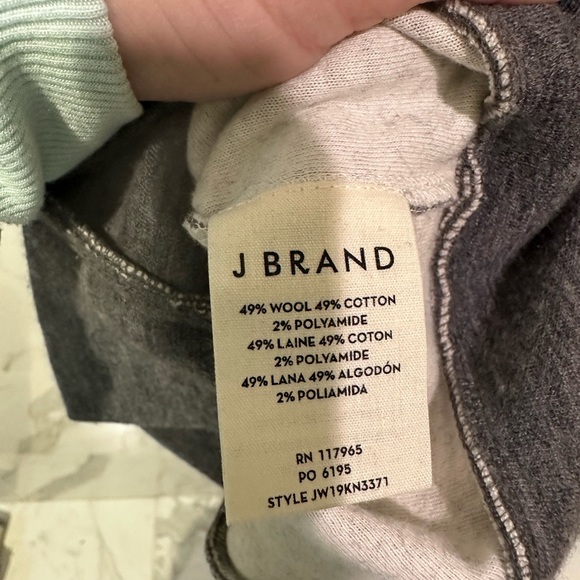 J Brand zip up wool tee - Picture 3 of 6